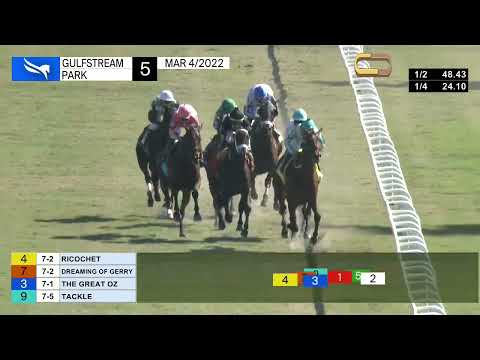 Gulfstream Park Carrera 5 - 4 de Marzo 2022