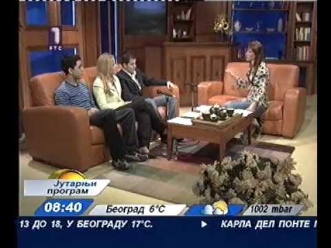 Mihajlo, Marija i Milos u jutarnjem programu
