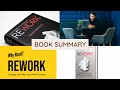 Rework | Book Summary | #education