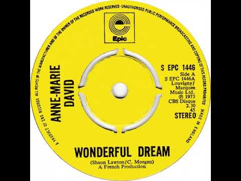 UK New Entry 1973 (86) Anne-Marie David - Wonderful Dream