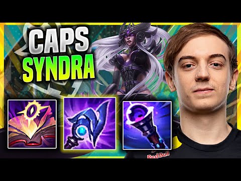 CAPS IS A GOD WITH SYNDRA LUDEN'S! - G2 Caps Plays Syndra MID vs Viktor! | Season 11