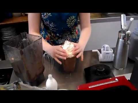 Frozen Hot Chocolate da Chocolate Room, Brooklyn