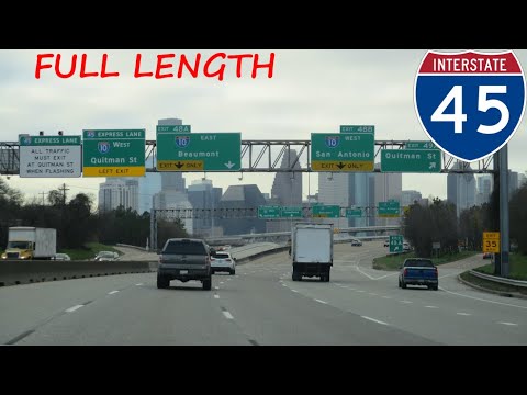 Interstate 45 southbound