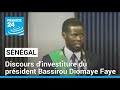 Sénégal : revivez le discours d'investiture du président Bassirou Diomaye Faye • FRANCE 24