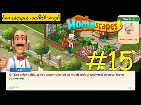 Homescapes Story Garden Day 3 Gameplay Walkthrough