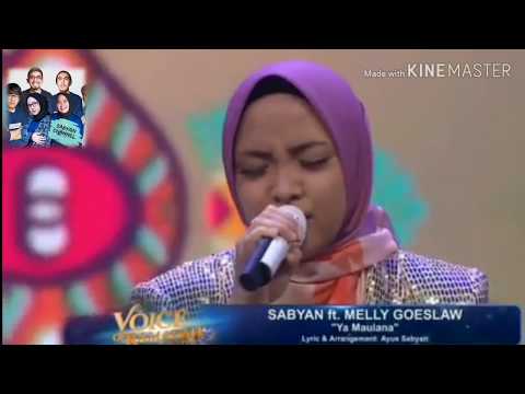 Ya maulana(NISSA SABYAN & MELLY GOESLAW)