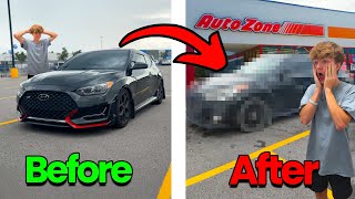 I Spent $100 at AutoZone to Mod My Car
