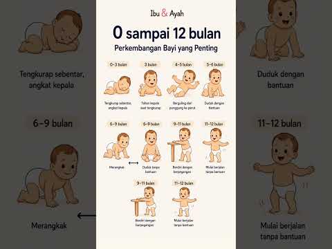 Perkembangan Bayi 0 Sampai 12 Bulan yang Wajib Bunda Tahu dan Pantau #ibudanayah