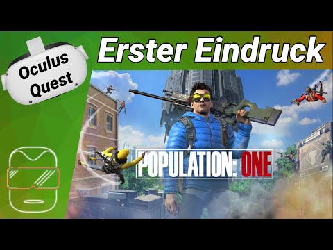 Oculus Quest 2 [deutsch] Population One VR: Erster Eindruck | Quest 2 Gameplay 2021 Fortnite VR