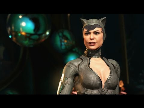 Injustice 2: Brainiac Boss Battle Hard Difficulty + Catwoman Ending