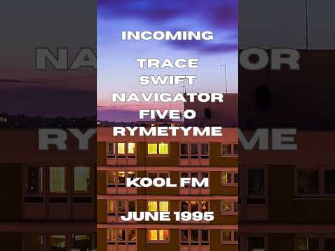 1995-06-18 Trace, Mampi Swift, Navigator, Five O & Rymetyme on Kool FM #koolfm #jungle #drumandbass