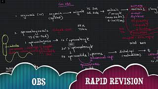 Rapid Revision || OBSTETRICS || GENERAL OBS || HIGH YIELD