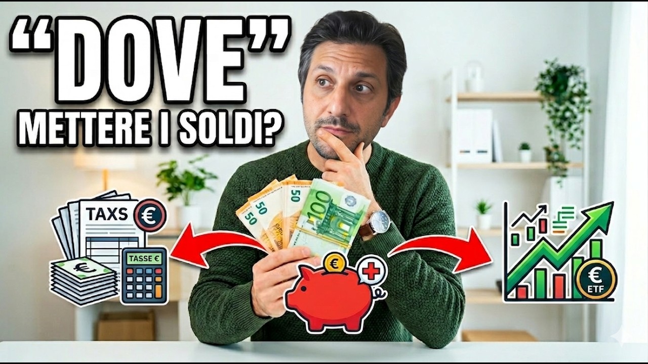 Dove tengo la MIA liquidità per TASSE, EMERGENZE e INVESTIMENTI