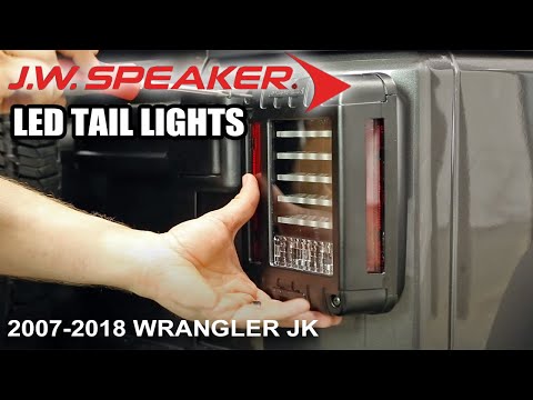 JW Speaker LED Tail Light Install | 2007-2018 Wrangler JK
