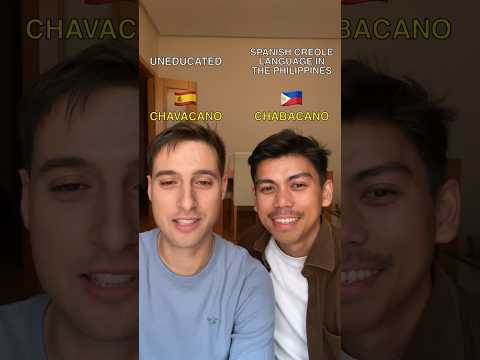 CHAVACANO… What??? It does has a negative meaning in Spain 😳 #spanishfilipino