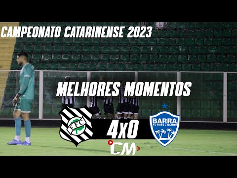 FIGUEIRENSE 4 X 0 BARRA | MELHORES MOMENTOS | CAMPEONATO CATARINENSE 2023