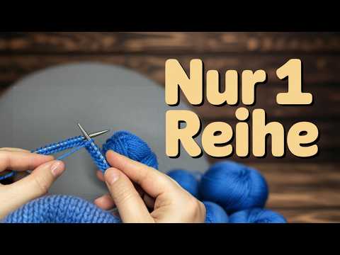 UNREAL NET! Sehen Sie, wie einfach es zu stricken ist!