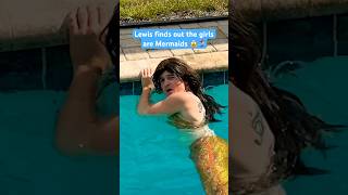 Lewis finds out the girls are mermaids! #shorts #h2o #h2ojustaddwater #mermaid #aussie #australian