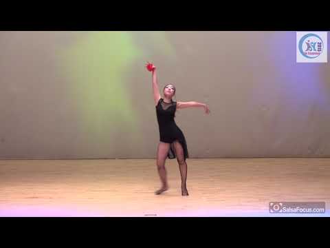 Basara On Stage l Dancing to "Pursuit of the Cygnus Thief" l Solo performance #salsaflow