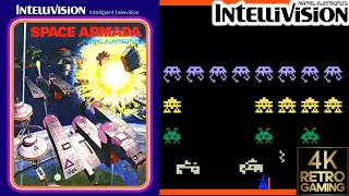 Space Armada Intellivision 4k Gameplay
