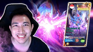 Download lagu SKIN LEGEND TERKEREN YANG PERNAH ADA !! BISA BERUBAH WARNA !! ALPHA REVENANT OF ROSES #MLBBIDCreator mp3