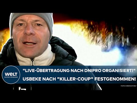 PUTINS KRIEG: "Live-Übertragung nach Dnipro organisiert!" Usbeke nach "Killer-Coup" festgenommen!