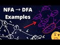 Conversion Of NFA To DFA Examples Powerset Construction