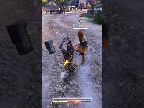 This Is Very Heavy Hammer Assassins Creed Odyssey Gameplay