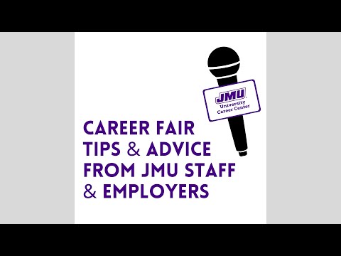 Career Fair Advice from JMU Staff and Employers