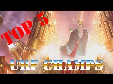 TOP 5 - Most Fun URF-Champions