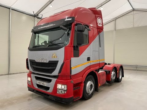 NX17 KDJ - Iveco Stralis 460 Hi Way Midlift Tractor Unit | Law Truck Centre UK