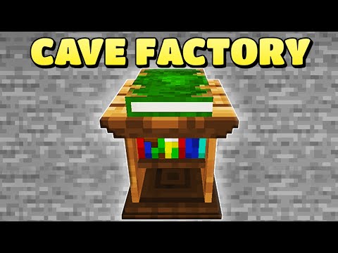 CyberFuel Studios - STARTING A MINECOLONY IN A CAVE! Cave Factory EP2 | Modded Minecraft 1.16