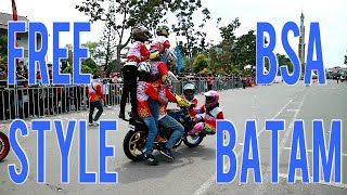 Download lagu Freestyle BSA Batam di Millennial Road Safety Festival Polda Kepri mp3
