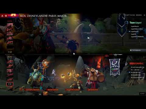 Keen Gaming VS Liquid | Bo3 - Game 1 | Paris Major