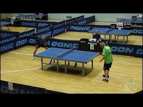 44. DKT - Senioren Einzel Ü40 Finale - Schramm vs. Schuler - Drei Königs Turnier 2022 - DJK Roden