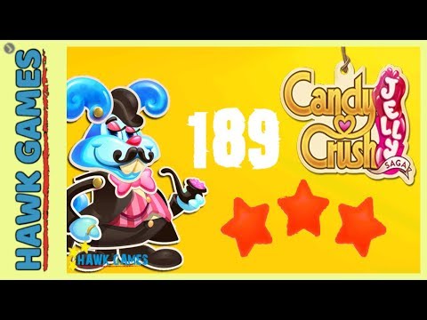 Candy Crush Jelly - 3 Stars Walkthrough Level 189 (Monkling Boss mode)