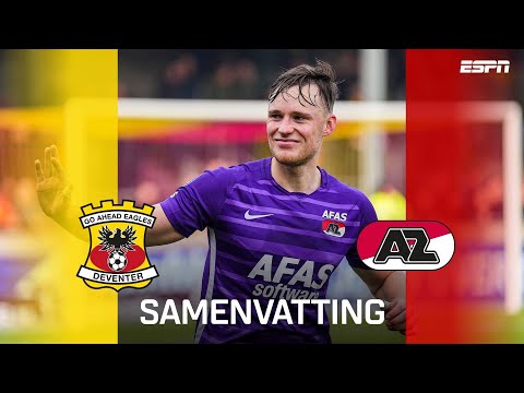 Hoofdrol voor Sam Beukema tegen zijn oude liefde! ⚽❤️ |  Go Ahead Eagles - AZ Alkmaar