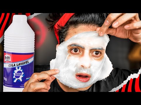 1000 LAYERS OF GLUE ON THE FACE IN 24 HOURS!