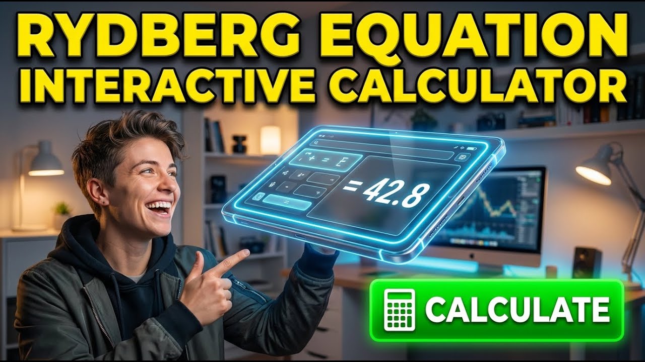 Rydberg Equation Interactive Calculator