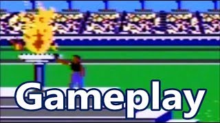 Summer Games Atari 7800 Gameplay The No Swear Gamer