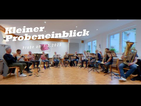 Brass Connection – „Rhythm Forever“ (Probe-Ausschnitt | Arr. Ansgar Sailer)