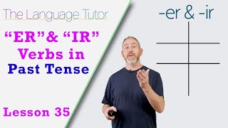 ER and IR Verbs in Past Tense | The Language Tutor *Lesson 35*