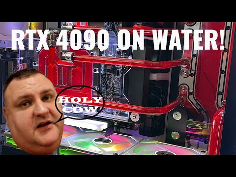 RTX 4090 and RYZEN 9 7950X water cooling build