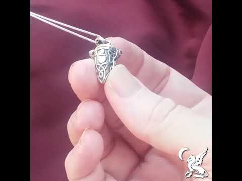 Silver Secret Heart Locket