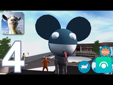 Goat Simulator - Gameplay Walkthrough Part 4 - Goat City Bay (iOS, Android) - YouTube