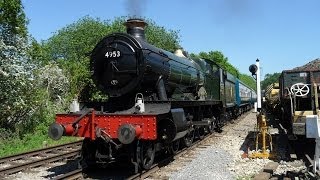 preview picture of video 'Epping-Ongar Railway 'RE-OPENING WEEKEND' - 26/05/2012'