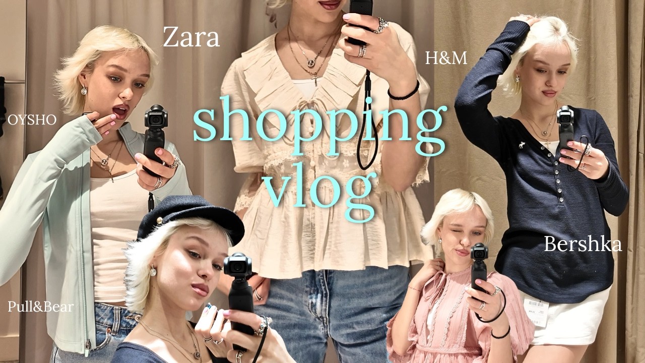 shop with me at the mall vlog & haul