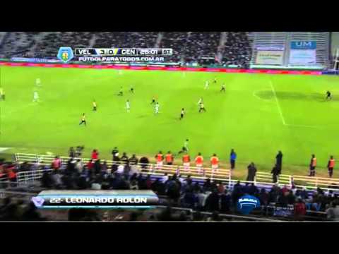 Goles de Velez 4 - R. Central 1 - Yo Fortin