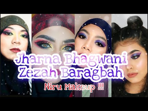 Jharna Bhagwani Zezah Baragbah [ Senang Niru Makeup ] - Lubabah Project