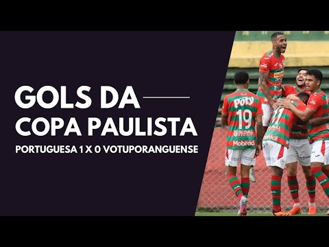 PORTUGUESA 1 X 0 VOTUPORANGUENSE - JOGO DE IDA DA SEMIFINAL DA COPA PAULISTA